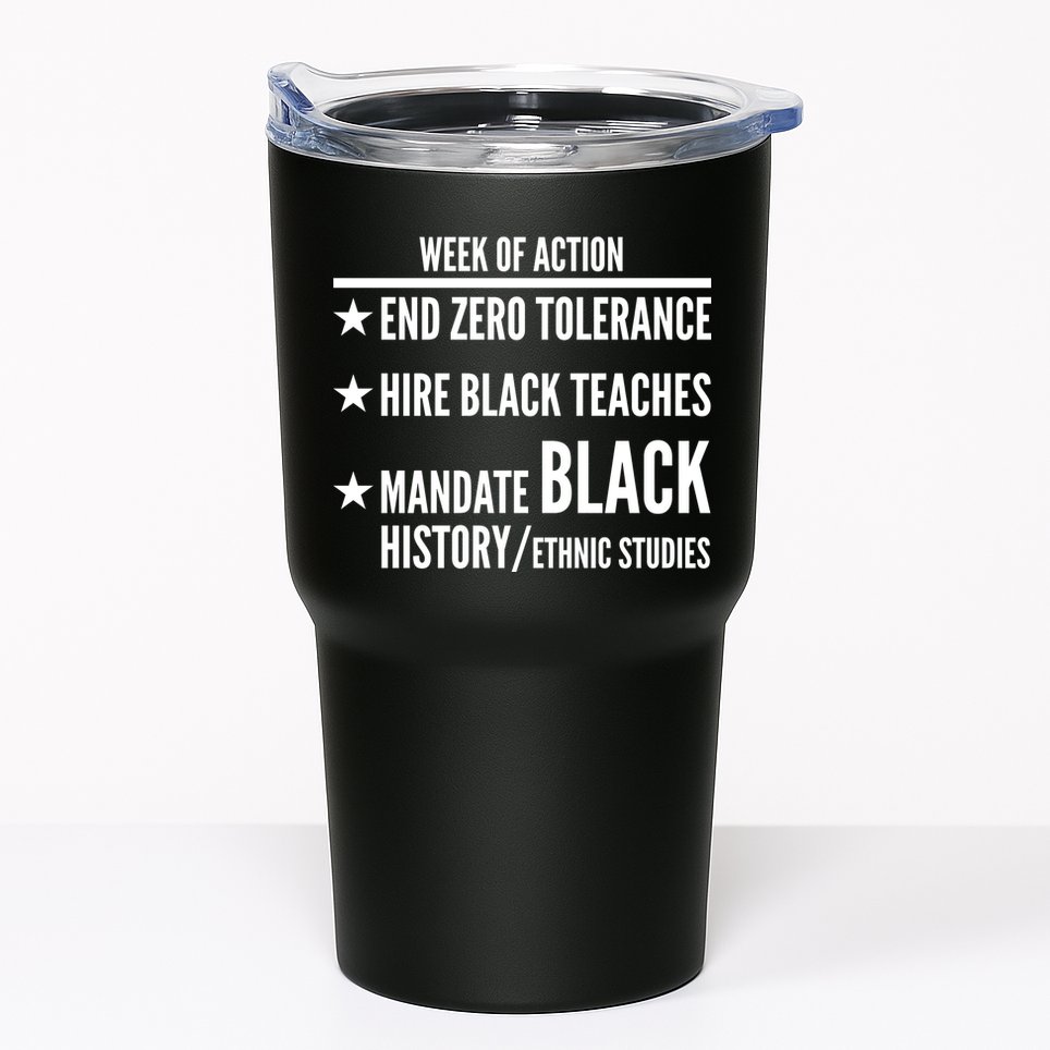 Week Of Action Black Live Matter Tumbler
