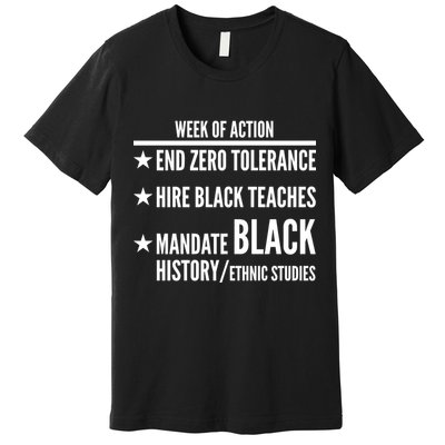 Week Of Action Black Live Matter Premium T-Shirt