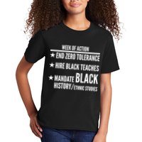 Week Of Action Black Live Matter Kids T-Shirt