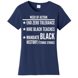 Week Of Action Black Live Matter Women's T-Shirt