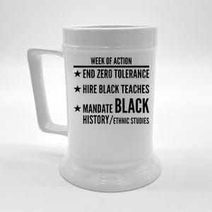 Week Of Action Black Live Matter Beer Stein