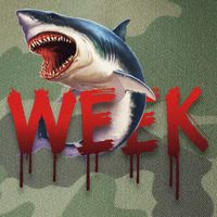 Week Of The Shark Logo Legacy Tie Dye Trucker Hat