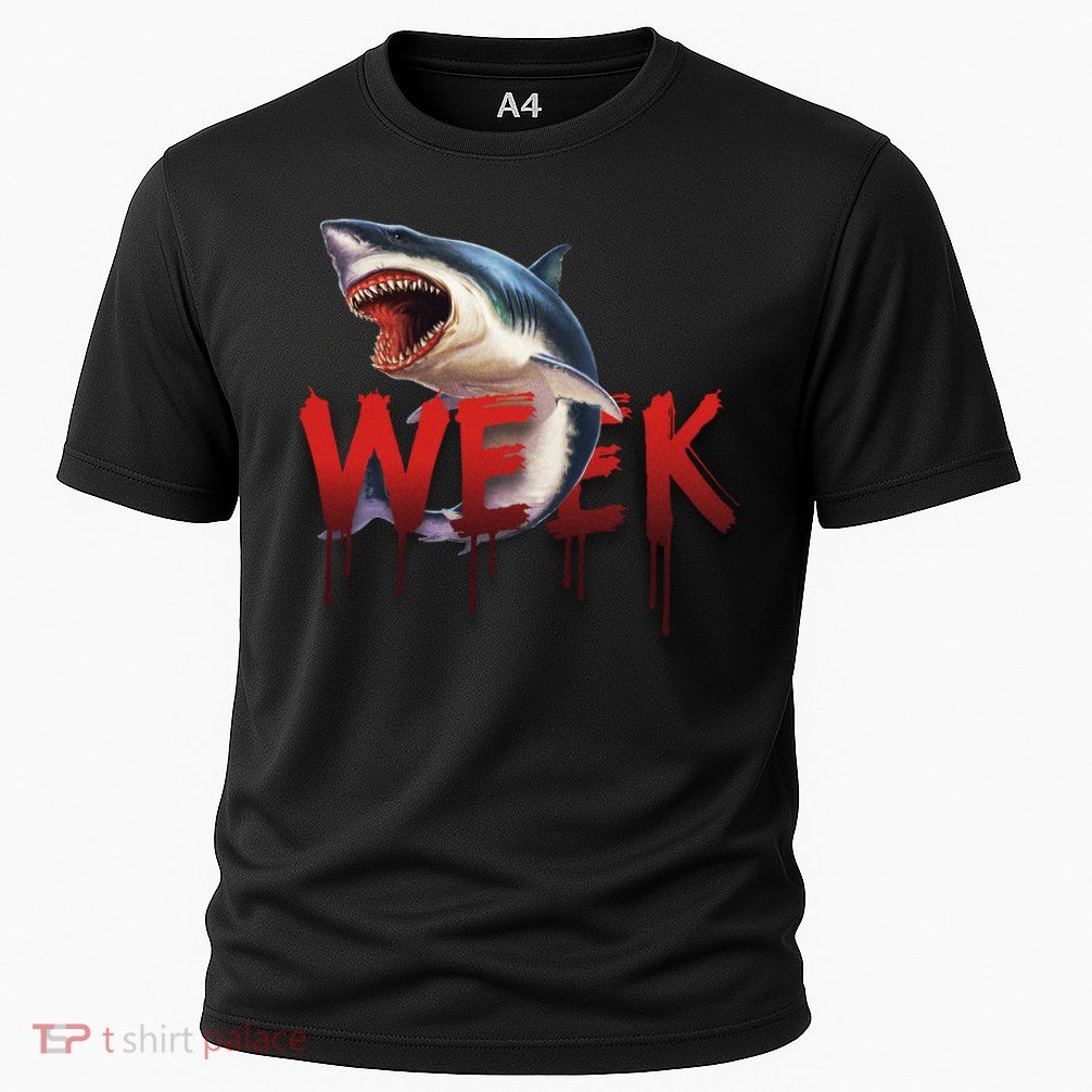 Week Of The Shark Logo Performance Shirt