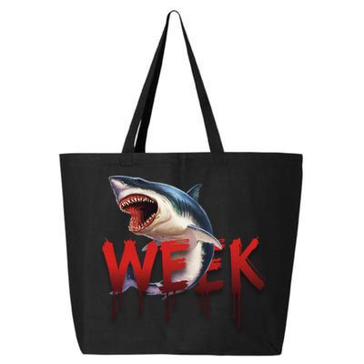 Week Of The Shark Logo 25L Jumbo Tote