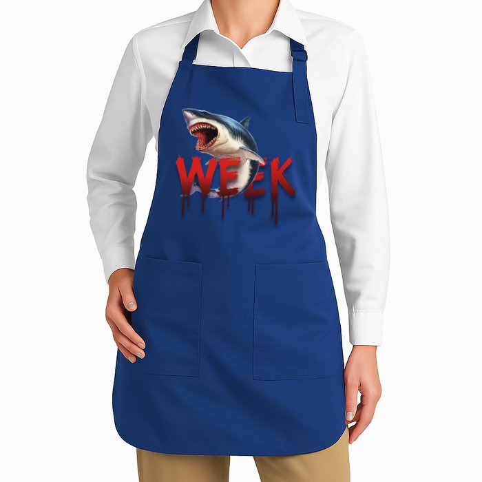 Week Of The Shark Logo Apron