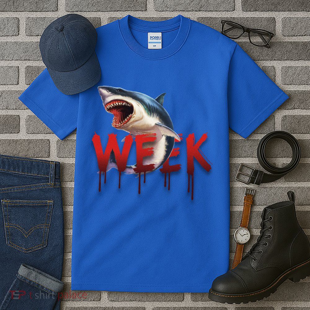 Week Of The Shark Logo Tall T-Shirt