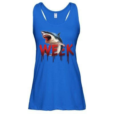 Week Of The Shark Logo Ladies Essential Flowy Tank