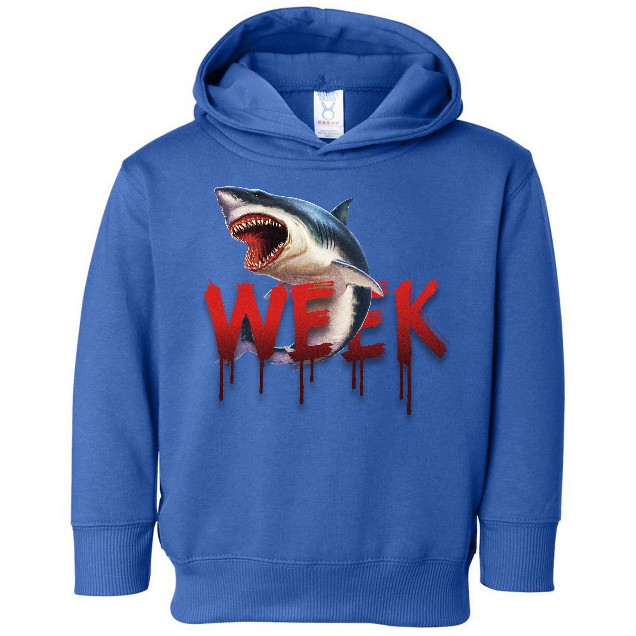 Week Of The Shark Logo Toddler Hoodie