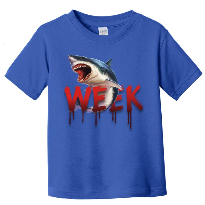 Week Of The Shark Logo Toddler T-Shirt