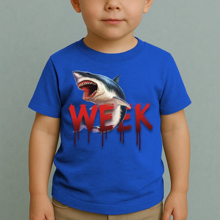 Week Of The Shark Logo Toddler T-Shirt
