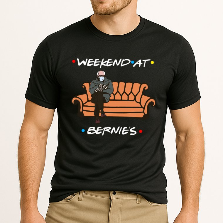 Weekend At Bernie's Meme Performance Shirt