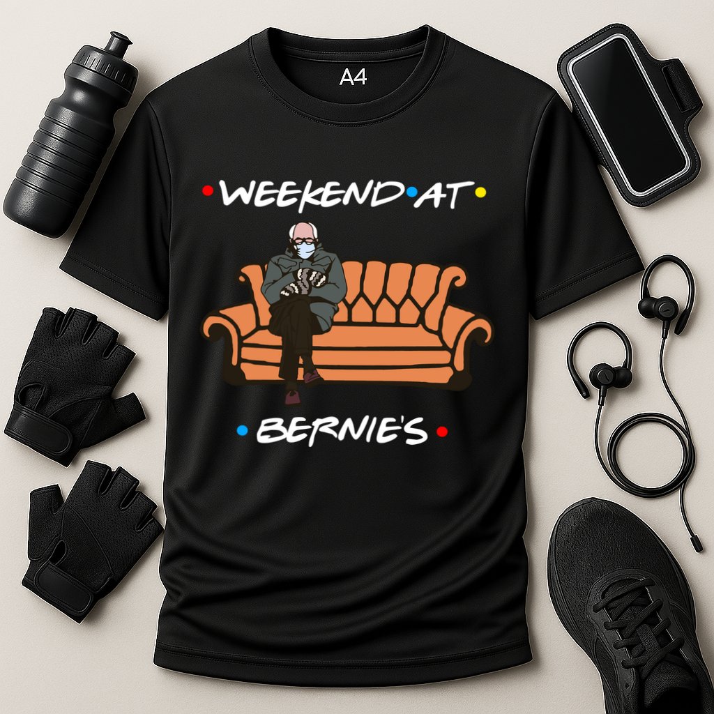 Weekend At Bernie's Meme Performance Shirt