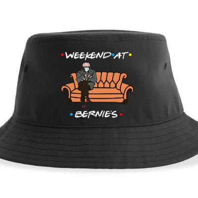 Weekend At Bernie's Meme Sustainable Bucket Hat
