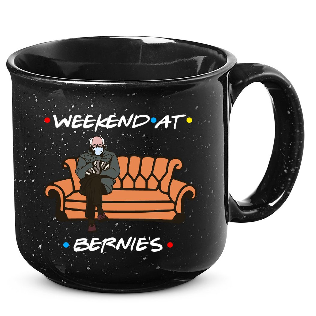 Weekend At Bernie's Meme 15oz Campfire Ceramic Mug