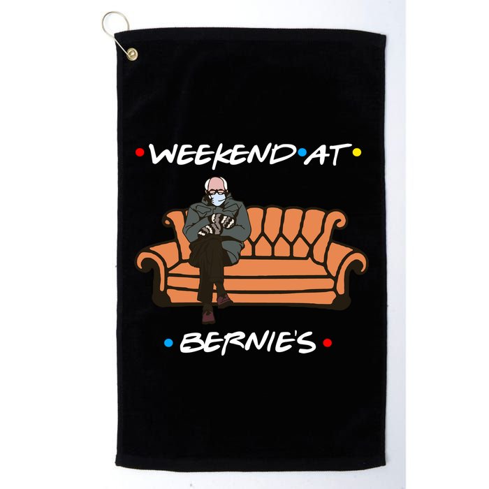 Weekend At Bernie's Meme Golf Towel