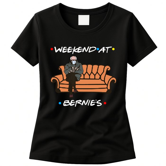 Weekend At Bernie's Meme Womens T-Shirt