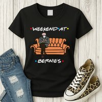 Weekend At Bernie's Meme Womens T-Shirt