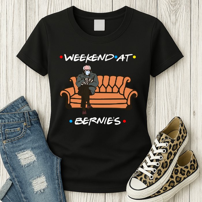 Weekend At Bernie's Meme Womens T-Shirt