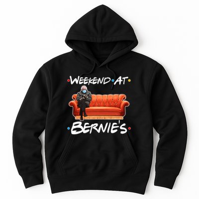 Weekend At Bernie's Mittens Meme Friends Hoodie