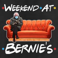 Weekend At Bernie's Mittens Meme Friends Adult Drive Performance Visor