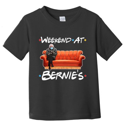 Weekend At Bernie's Mittens Meme Friends Toddler T-Shirt
