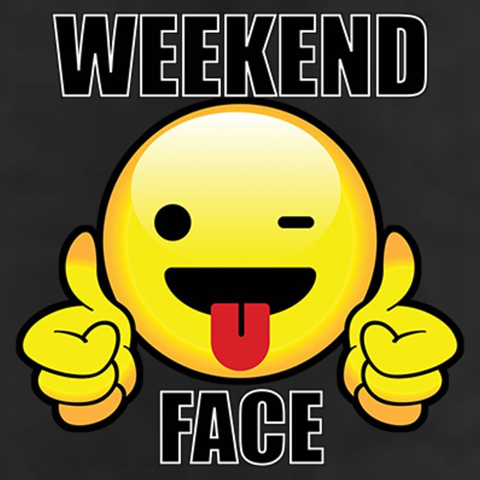 Weekend Face Emoji Cool Comfort Performance Bucket Hat