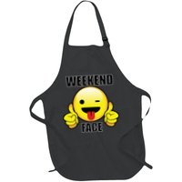 Weekend Face Emoji Apron