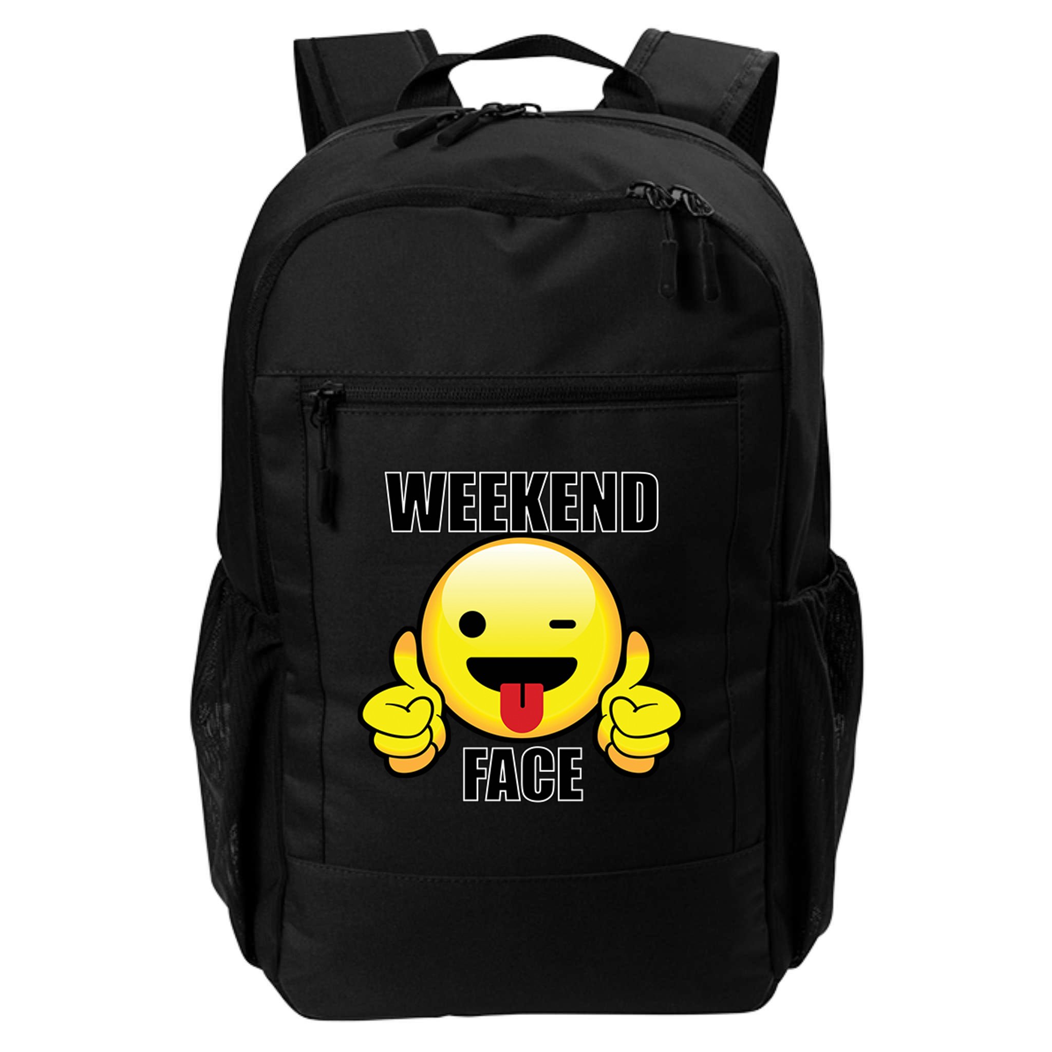 Weekend Face Emoji Backpack