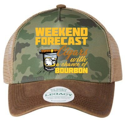 Weekend Forcast Cigars and Bourbon Legacy Tie Dye Trucker Hat