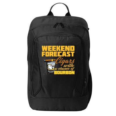 Weekend Forcast Cigars and Bourbon City Backpack