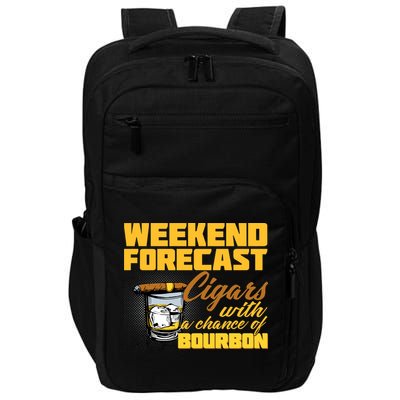 Weekend Forcast Cigars and Bourbon Impact Tech Backpack