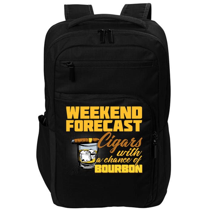 Weekend Forcast Cigars and Bourbon Impact Tech Backpack