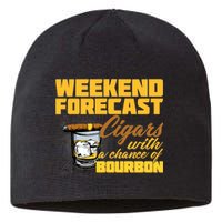 Weekend Forcast Cigars and Bourbon Sustainable Beanie