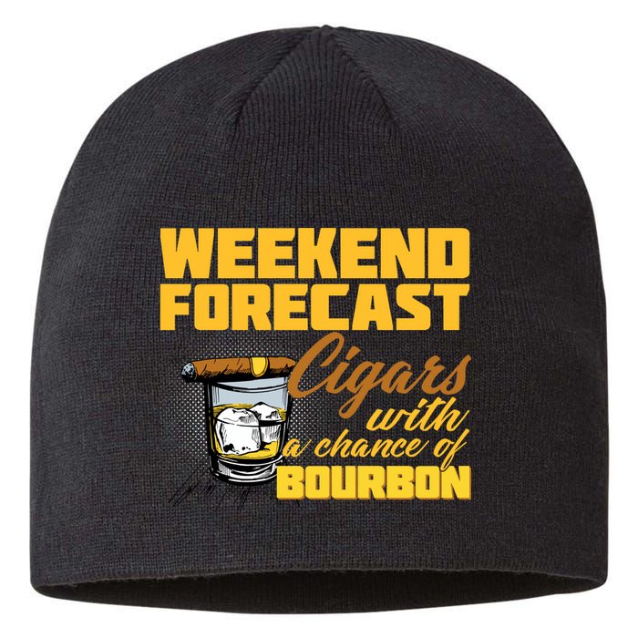 Weekend Forcast Cigars and Bourbon Sustainable Beanie