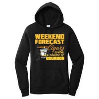 Weekend Forcast Cigars and Bourbon Women's Pullover Hoodie