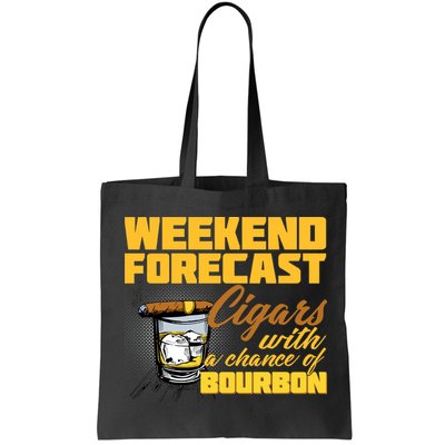 Weekend Forcast Cigars and Bourbon Bag