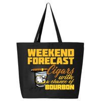 Weekend Forcast Cigars and Bourbon 25L Jumbo Tote