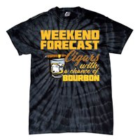 Weekend Forcast Cigars and Bourbon Tie-Dye T-Shirt