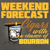 Weekend Forcast Cigars and Bourbon Cotton Canvas Backpack