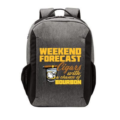 Weekend Forcast Cigars and Bourbon Vector Backpack