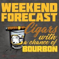 Weekend Forcast Cigars and Bourbon Vector Backpack