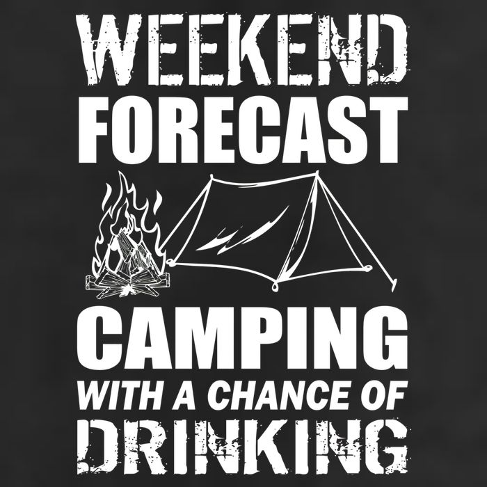 Weekend Forecast Camping With A Chance Of Drinking Cool Comfort Performance Bucket Hat