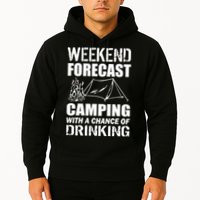 Weekend Forecast Camping With A Chance Of Drinking Hoodie