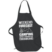Weekend Forecast Camping With A Chance Of Drinking Apron