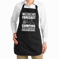 Weekend Forecast Camping With A Chance Of Drinking Apron