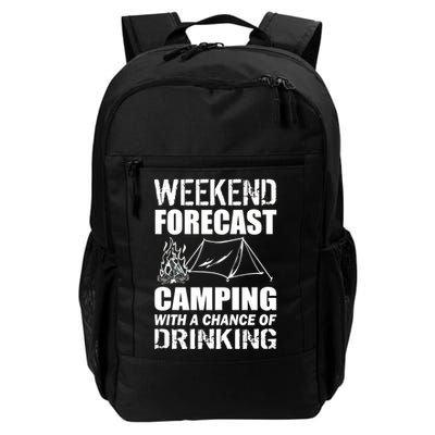 Weekend Forecast Camping With A Chance Of Drinking Backpack