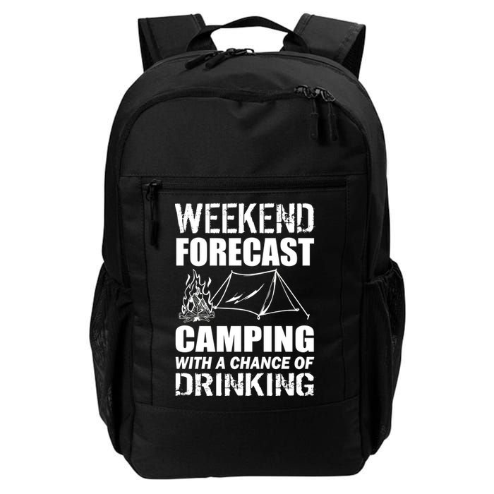 Weekend Forecast Camping With A Chance Of Drinking Backpack