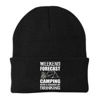 Weekend Forecast Camping With A Chance Of Drinking Beanie