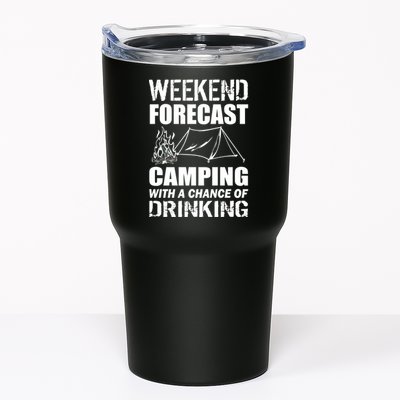 Weekend Forecast Camping With A Chance Of Drinking Tumbler