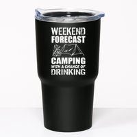 Weekend Forecast Camping With A Chance Of Drinking Tumbler
